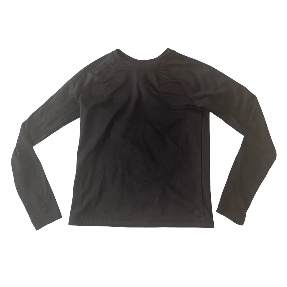 All In Motion Girls Size L 10-12 Black Base Layer Long Sleeve Shirt